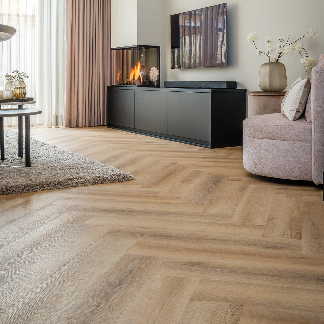 Palazzo visgraat XL 75 | Rigid Click — Belakos
